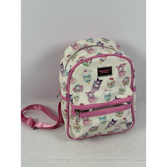 Hello Kitty and Friends Desserts Snacks Mini Backpack 12" - Picture 1 of 9